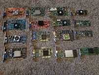 LOT Placi video vechi AGP retro de colectie ,ideal pt retro pc build .