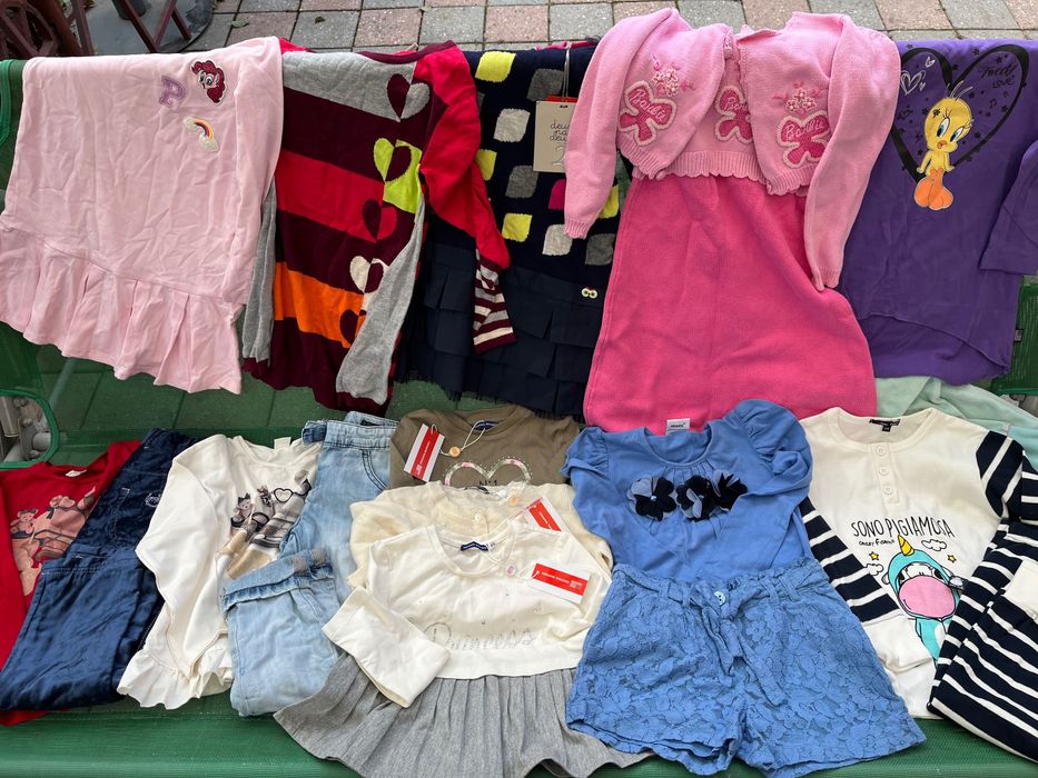 Брендовые вещи на девочку 4,5л