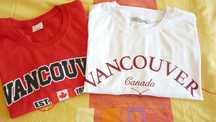 Тениски с щампа VANCOUVER - р-р L/G и M/L