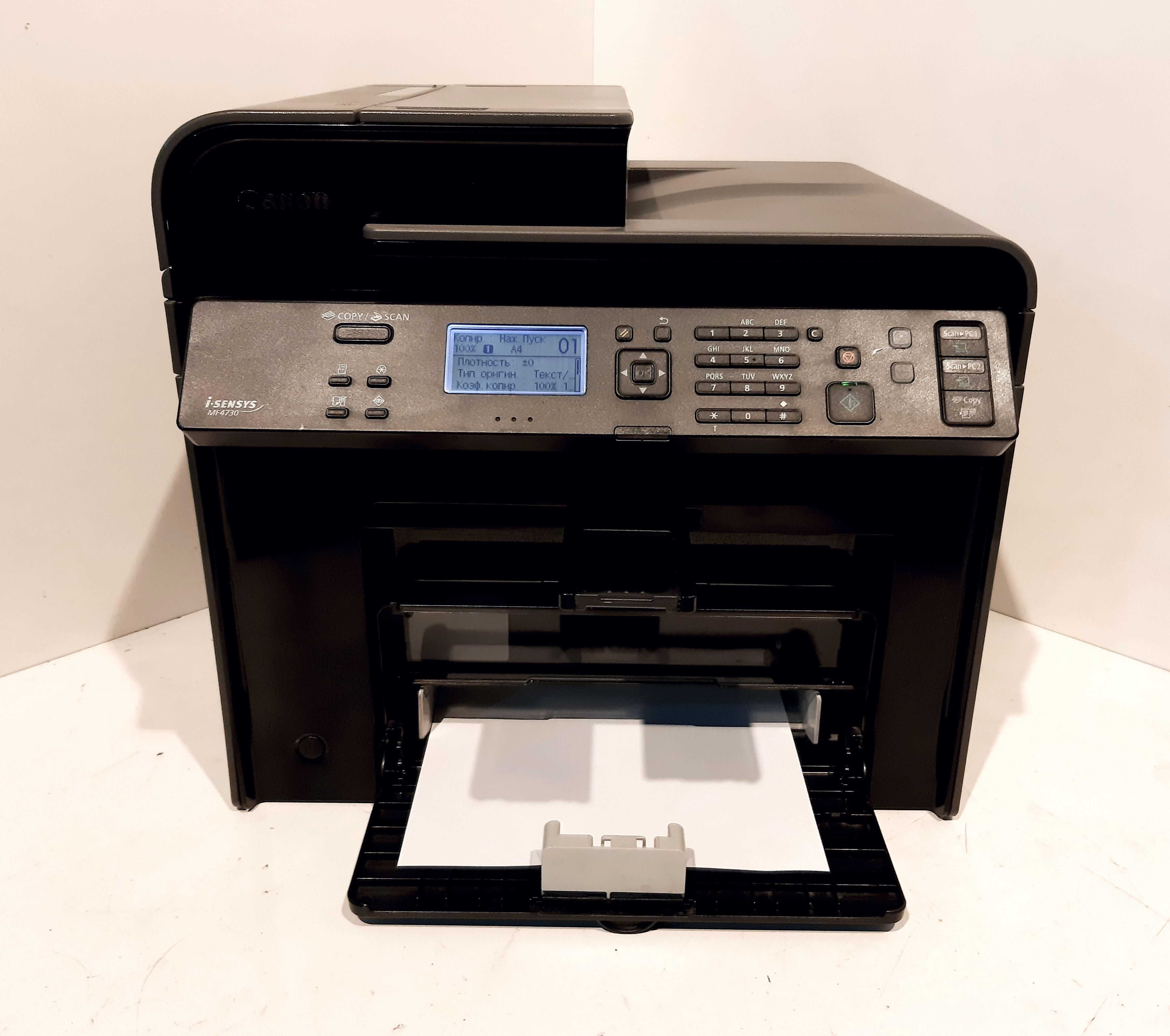 МФУ лазерный Canon i-Sensys MF4730 черно-белая печать, A4