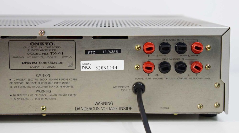 Amplificator Onkyo TX-41, amplituner
