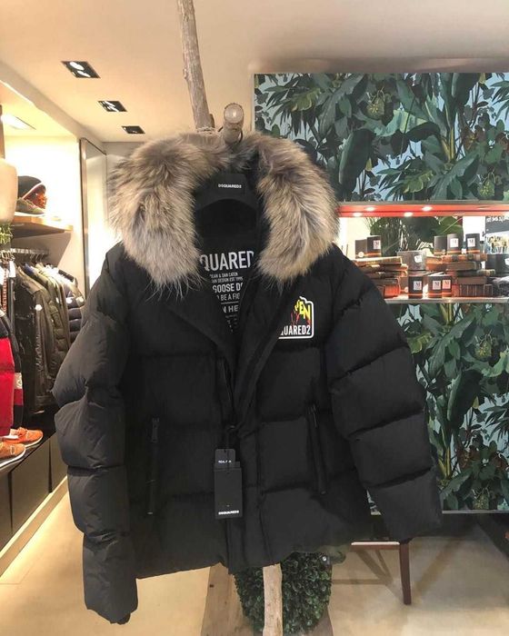 disquared 2 пухено яке с етикети, оригинал