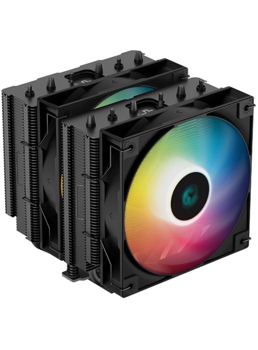 Cooler DeepCool AG620BK ARGB , 120 mm, skt Intel/AMD, iluminare RGB