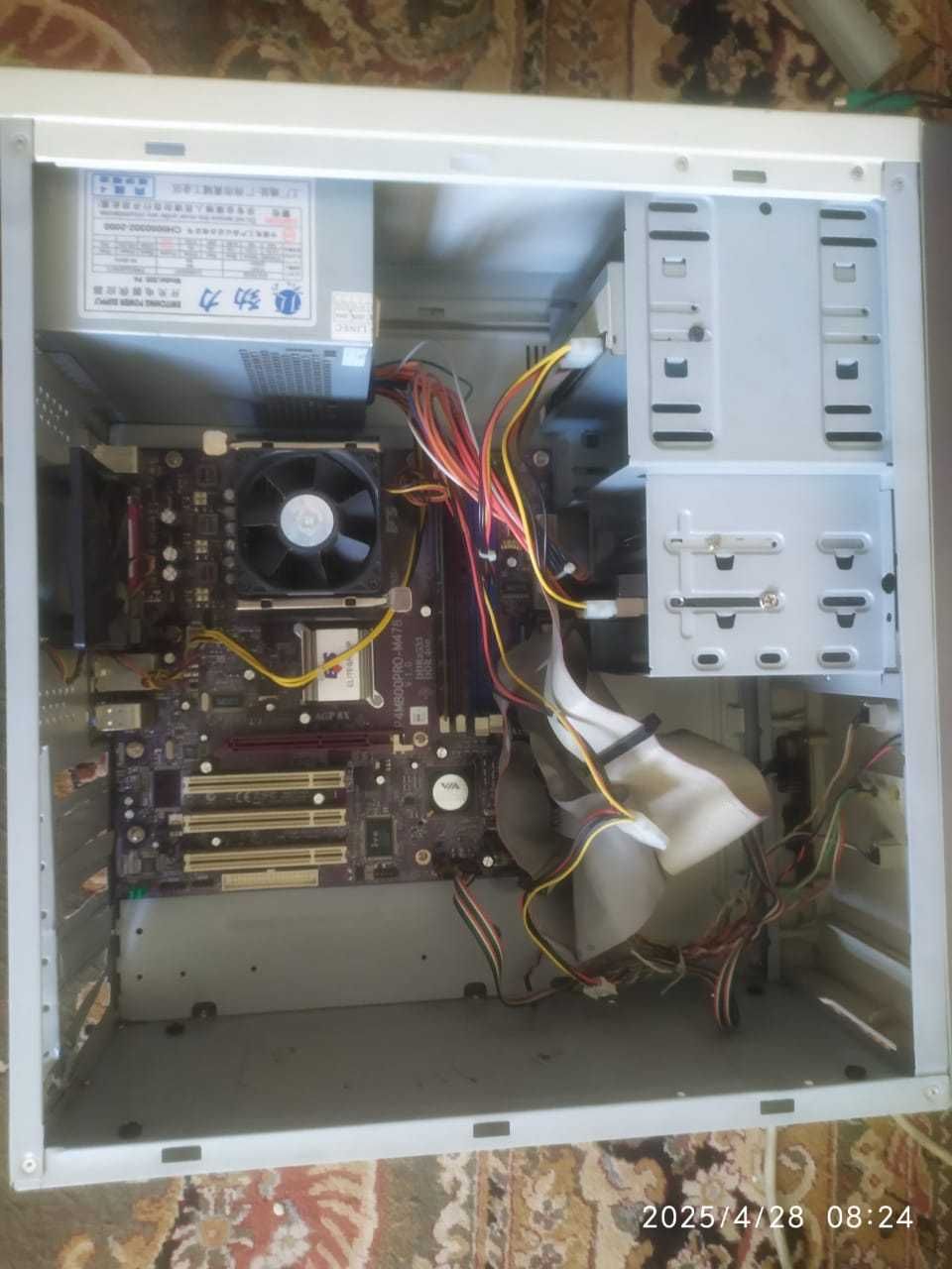 Системный блок Intel Pentium 4 CPU 2.4Ггц ОЗУ 1Гб Диск 20Гб Windows XP