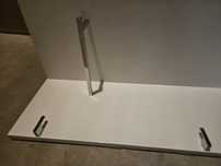 Cuier hol MDF alb