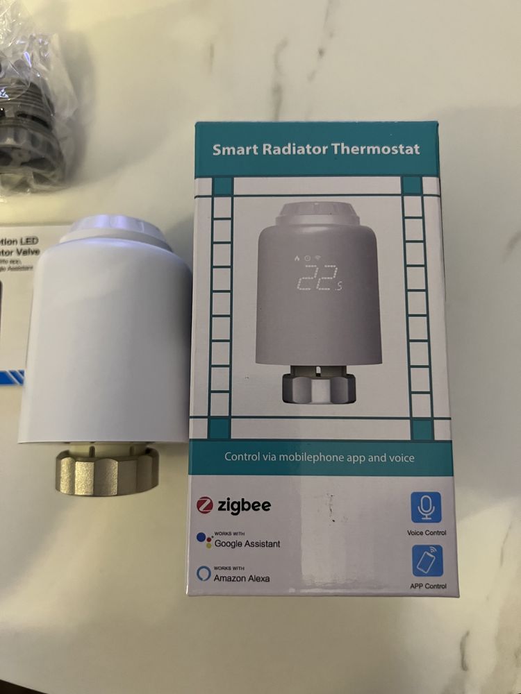 Cap robinet termostat smart calorifer zigbee
