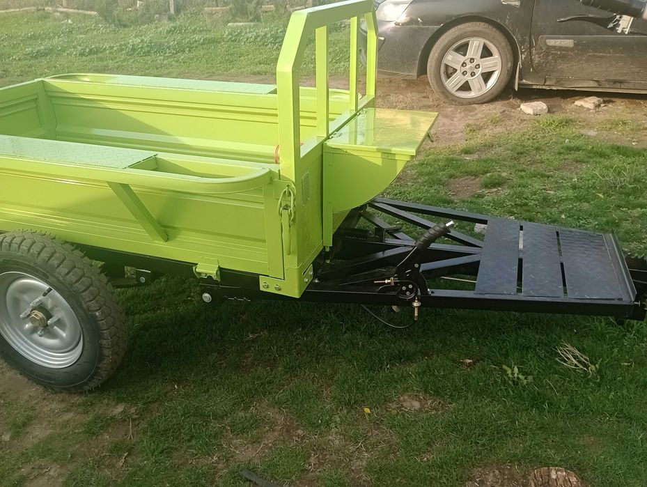 Нова мотофреза герденя мега гд17 6 скорости и ремарке