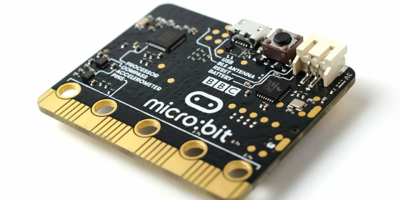 BBC micro:bit V2 Board, Микрокомпьютер для обучения программированию