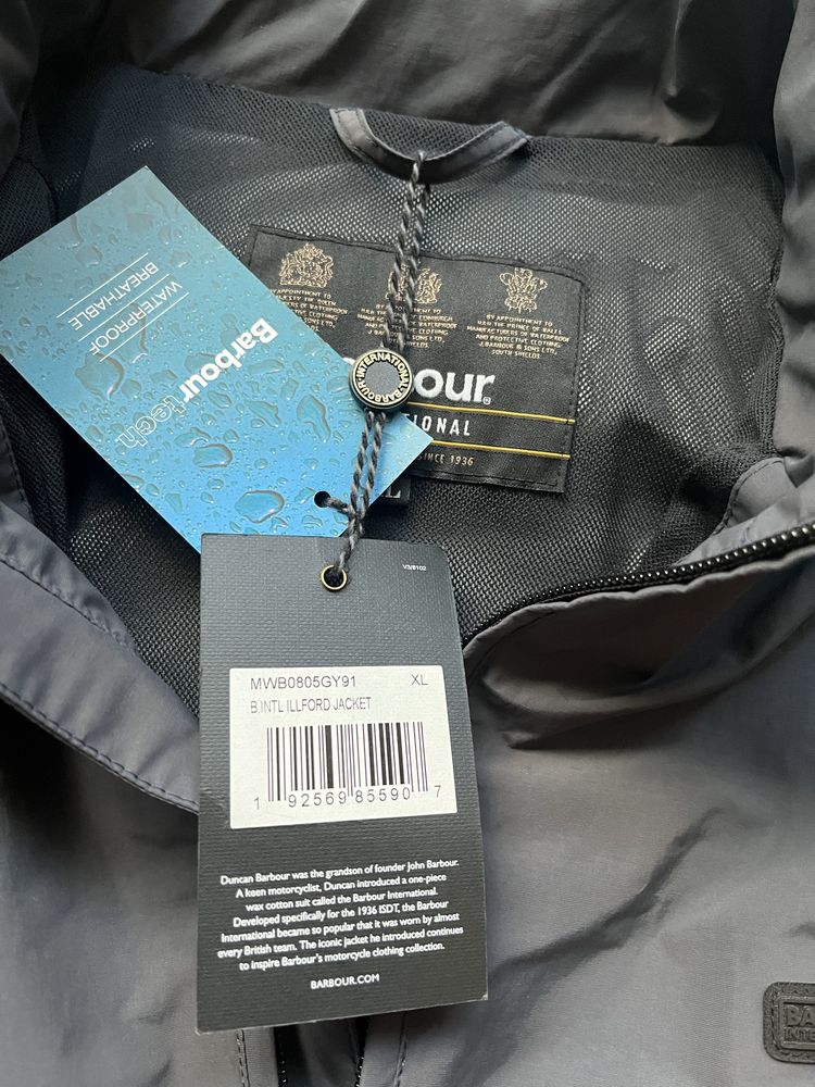 BARBOUR : Int ILLFORD  Jacket НОВО ХЛ / Оригинал