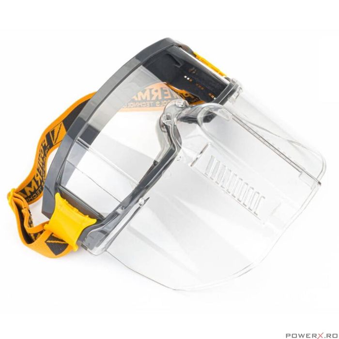 Ochelari de protectie anti-aschii, de lucru, cu masca ventilata,