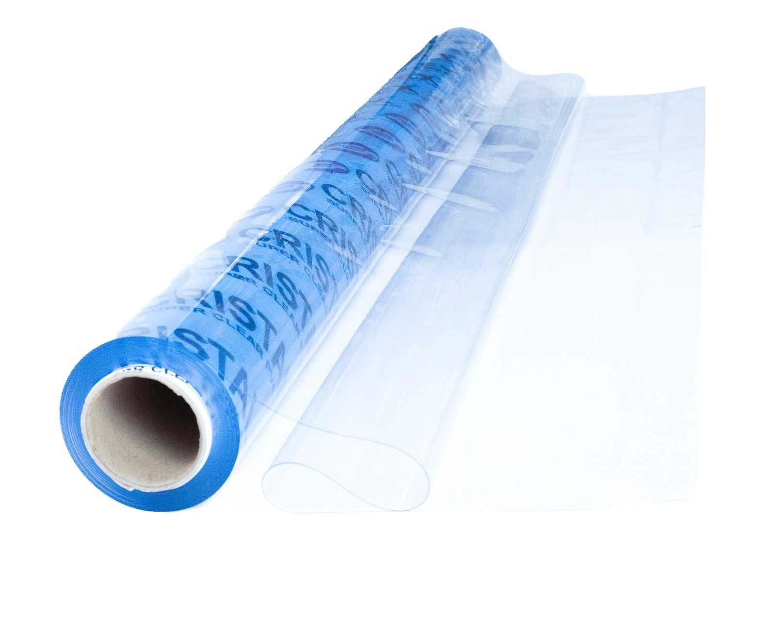 Lamele din PVC transparent pentru perdele industriale, 200 x 2mm x 50m