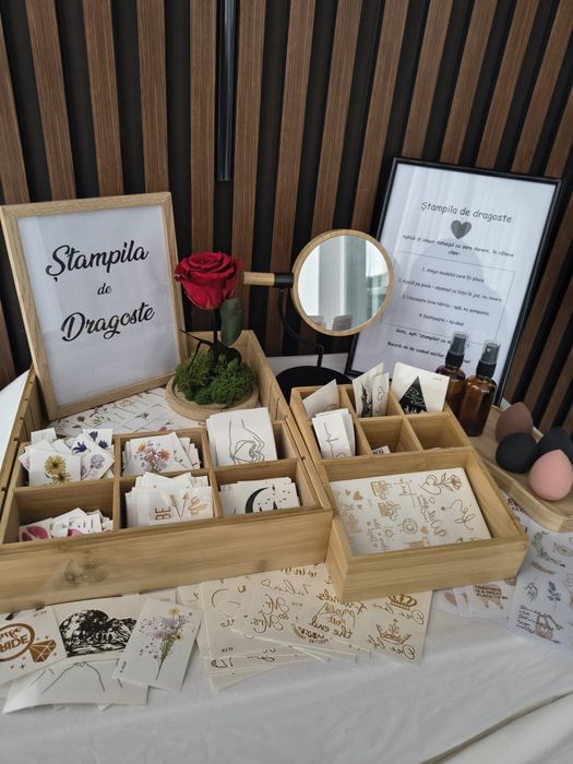 Tatuaje temporare pentru nunți și evenimente - Ștampila de Dragoste