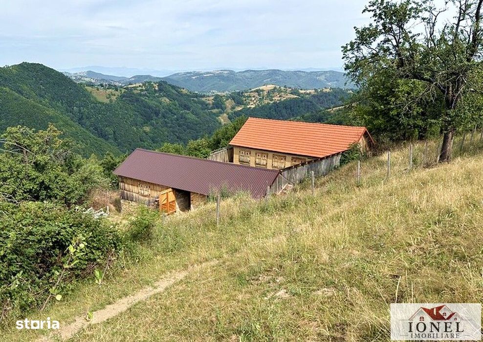 Casa cu 8,7 ha teren pe Valea Sebesului