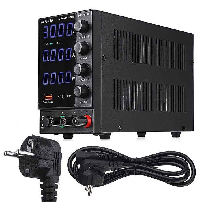 Sursă de alimentare DC Wanptek DPS3010U 110V/220V -300w Sigilat !