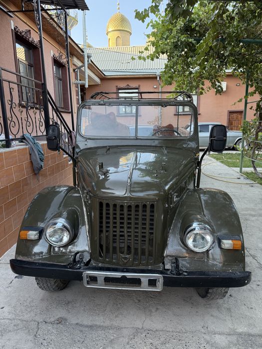 Газ 69 1955 год цвет хаки