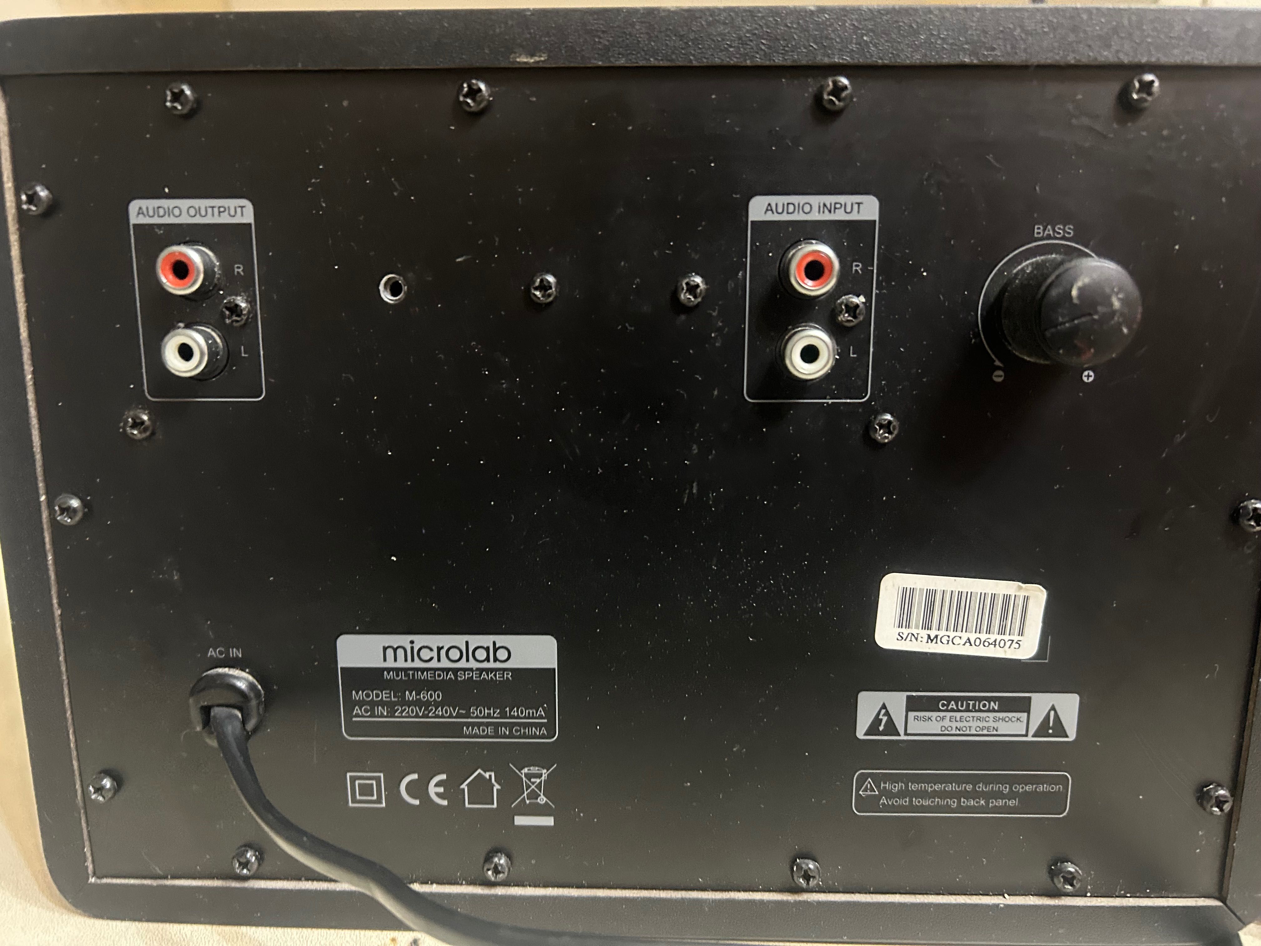 Microlab колонки саб