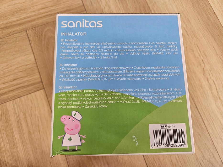 Нов инхалатор Sanitas "Peppa Pig" и термометър