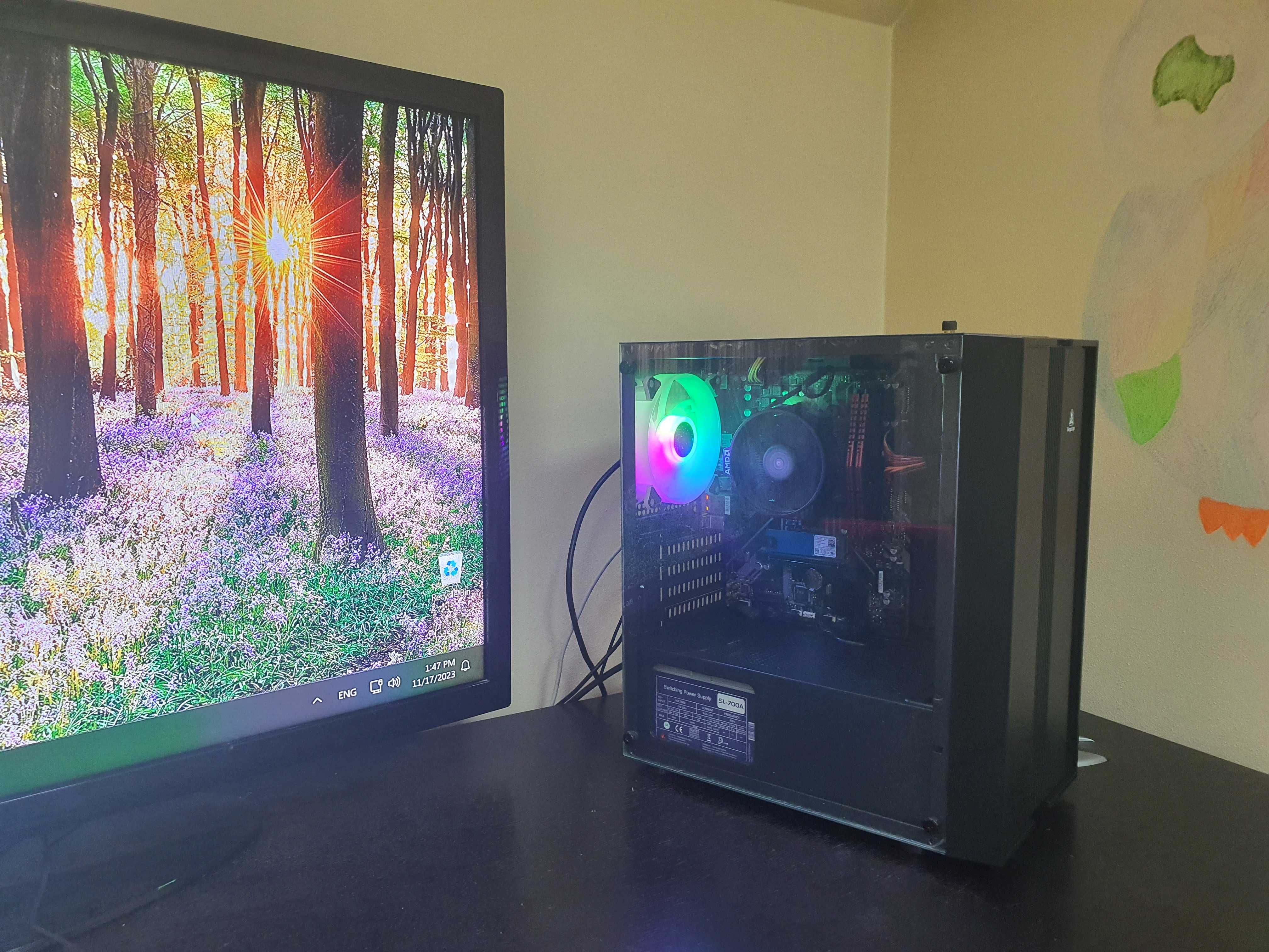 PC gamingRyzen5 3400G, 8 GB Ram DDR4, Win 11