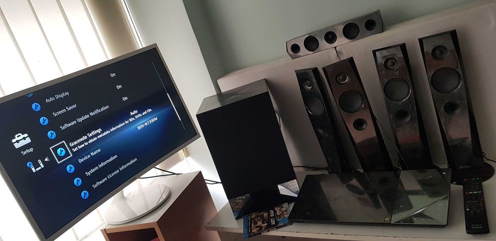 Sony BDV N 7200 muzica BD amp 5.1 filme muzica