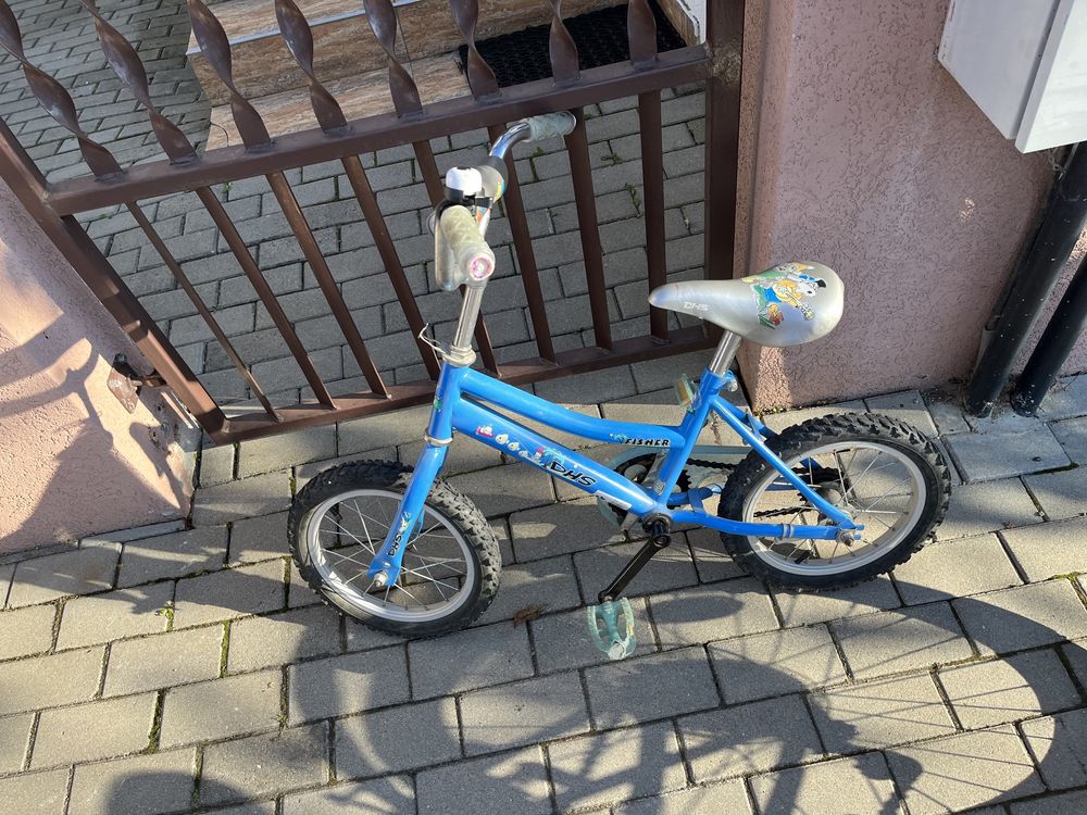 Bicicleta albastra pentru copii 14 inch