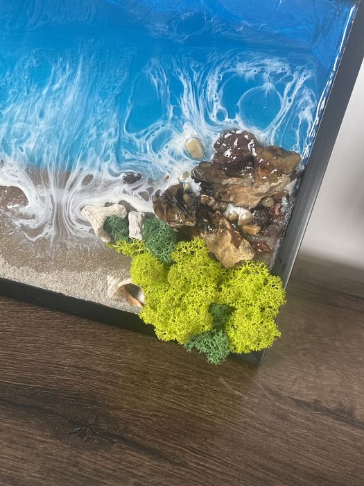 Картина Море с епоксидна смола