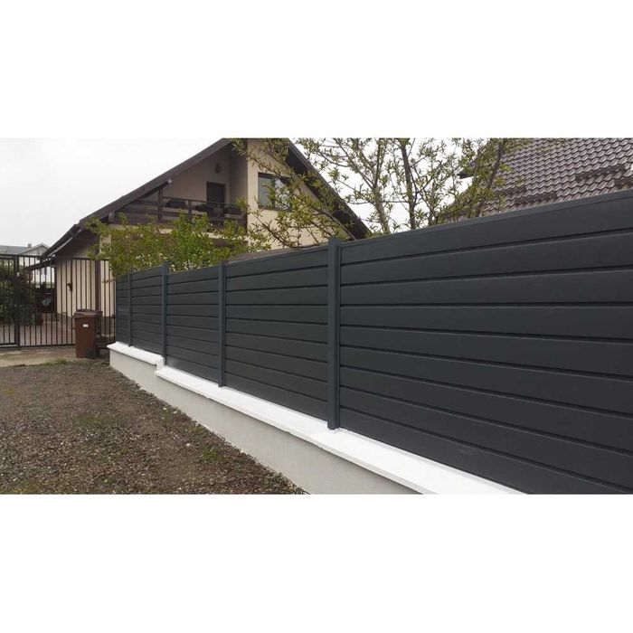 Șipcă metalică 0,55 mm , latime 16 cm – gri antracit, 14,35 lei/ml