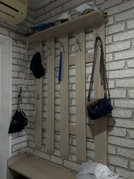 Прихожка обувница и вешалка настенная