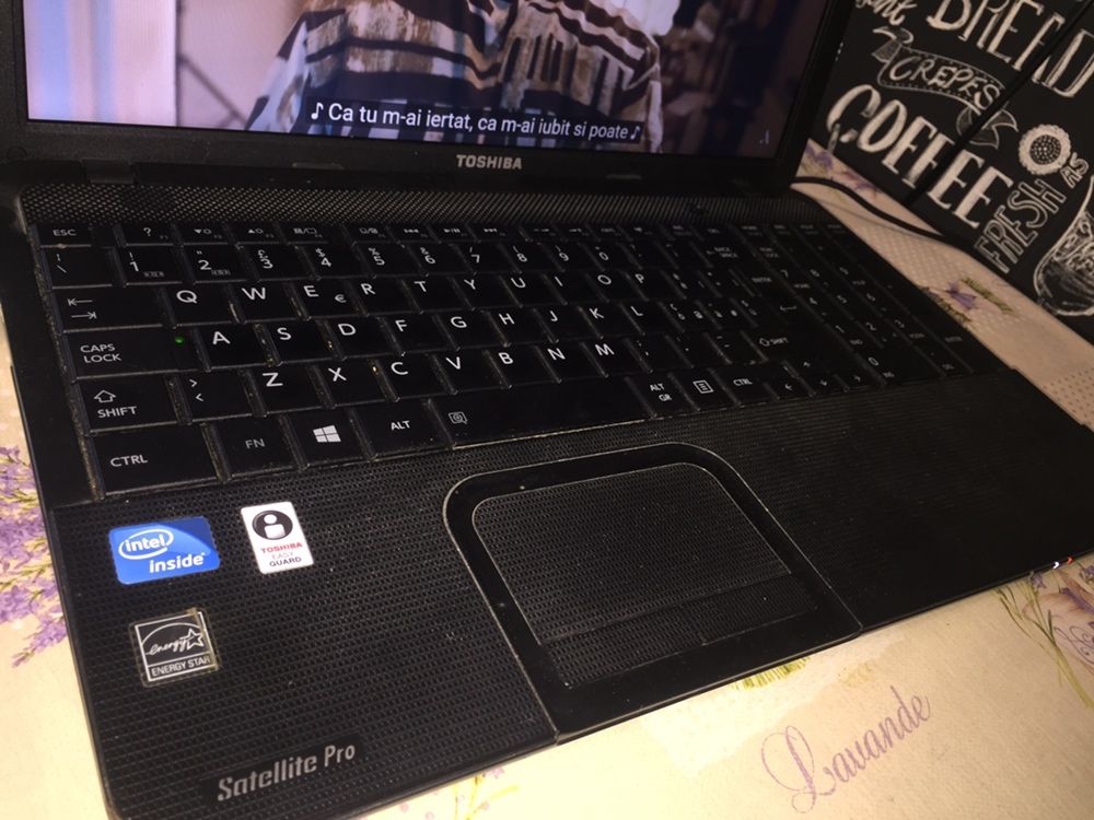 Laptop Toshiba c850 Pro, bluetooth,webcam, HDMI, f.ieftin