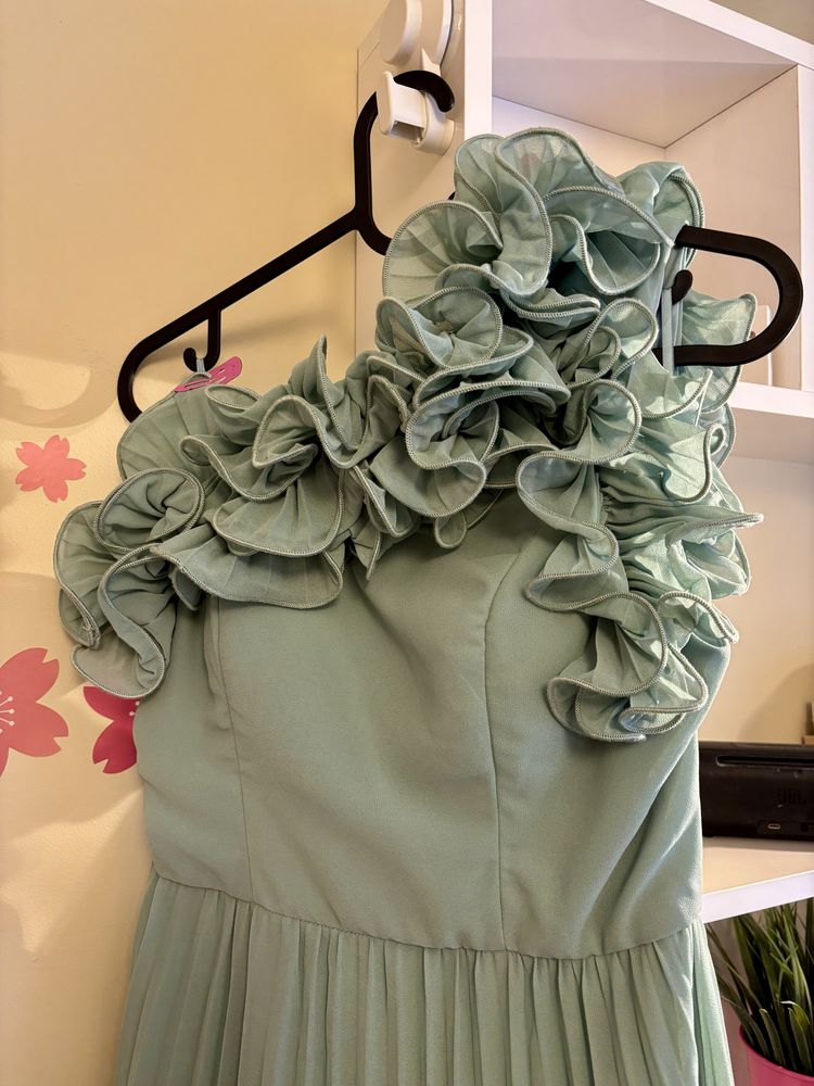 Rochita de ocazie marimea 36(S), verde menta