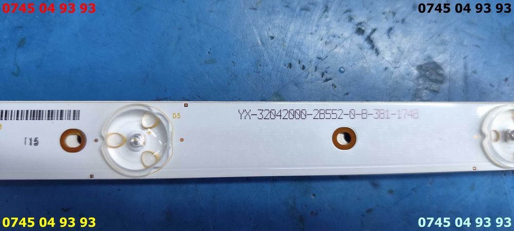 set 2 bare barete led de la philips 32PFL3088H ca noi