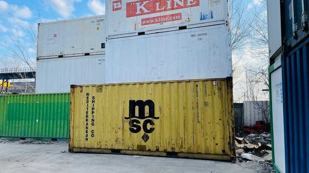 Containere maritime SH 20 DV GALATI verde 2023 6/10 Ganeasa