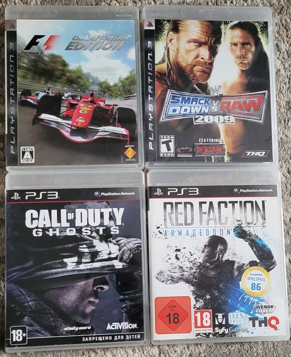 Обменяю игры ps3-ps4