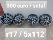 Jante aluminiu r17 / Vw Audi Skoda Seat MG / 5x112