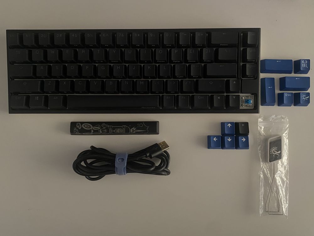 Механична Клавиатура Ducky One 2 SF RGB CHERRY MX BLUE Switches