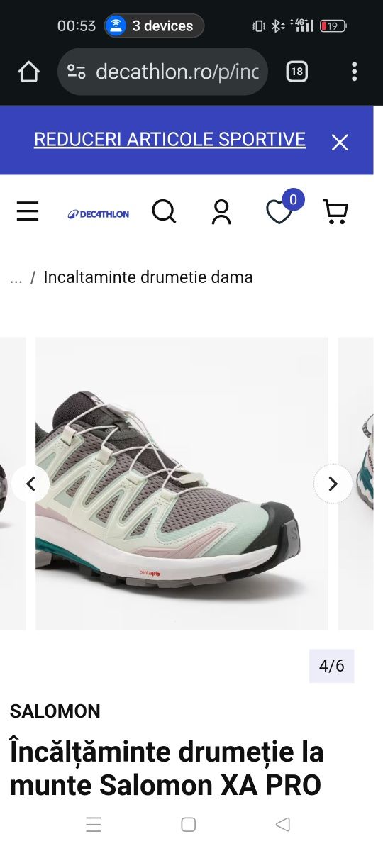 Salomon xa pro dame, nou