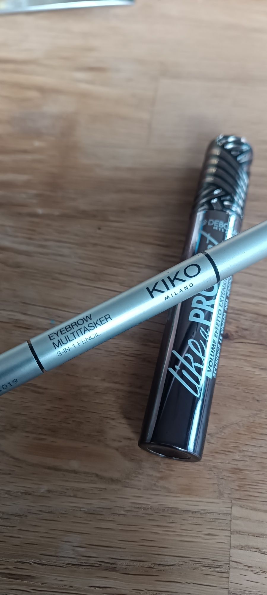 Спирала Дебора/ Deborah Milano и молив за вежди Kiko Milano 3в1