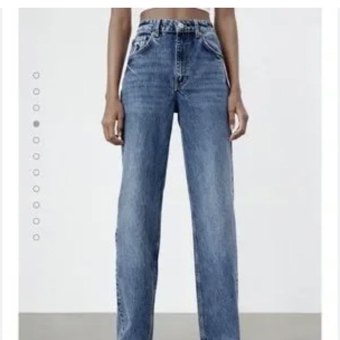 Zara дънки с етикет