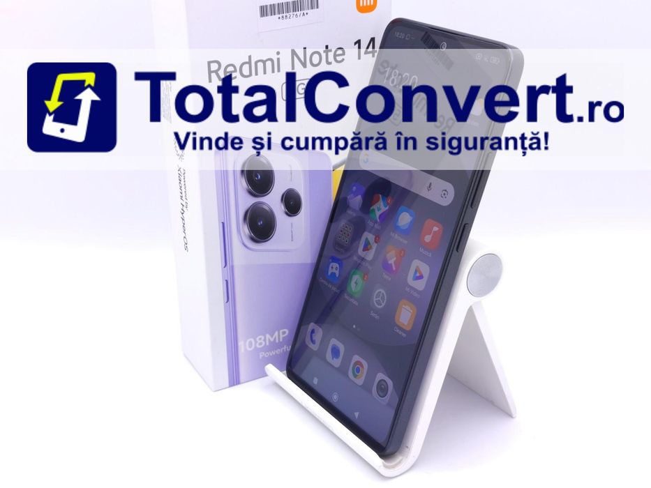 Xiaomi Redmi Note 14 5G 128GB Midnight, Garantie 24 luni | #D88276