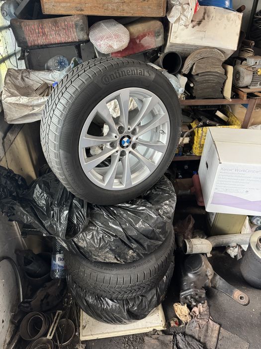 Set Roți/ Jante complete BMW 17” Style 395, seriile 3 & 4, iarnă