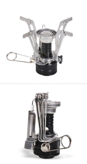 Мини газов котлон с пиезо запалка и силиконова кутия