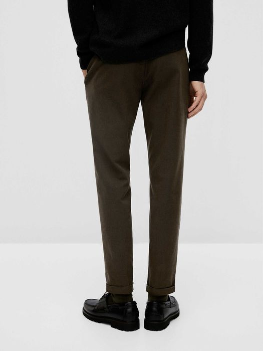Massimo Dutti pantaloni chino barbati marimea 46 NOI cu etichetă
