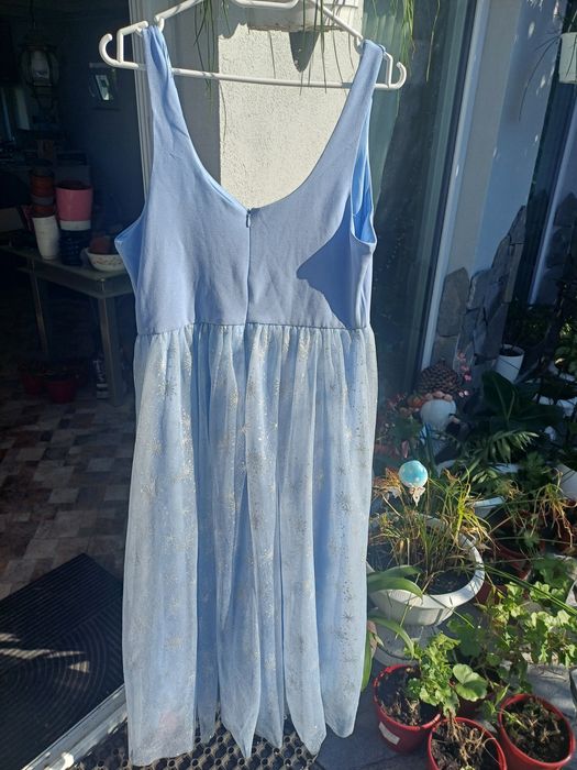 Rochiță noua eleganta din tul și aplicații