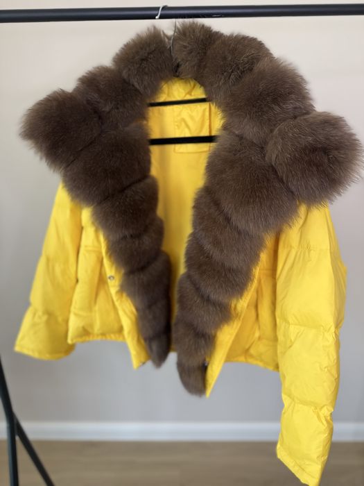 Дамско яке от естествен косъм