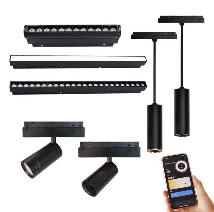 Магнитные освещение Bluetooth WiFi