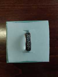 Златен дамски пръстен  с естествени диаманти 0,268 ct