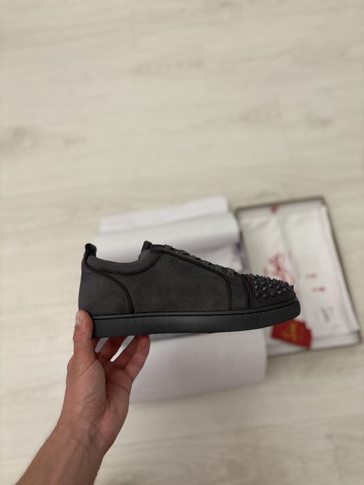 Louboutin low grey