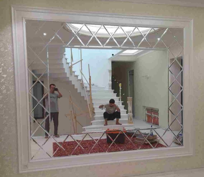 Rombik oyna. Oyna xizmati