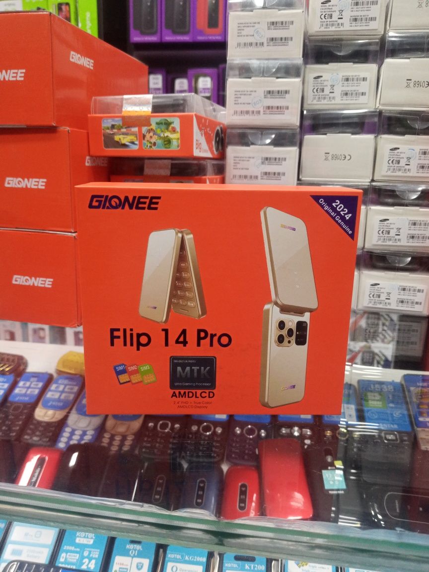 Новый. Flip 14 Pro Gionee ,  Inoi 99, L 3598 Gionee, Dostavka, GSM.