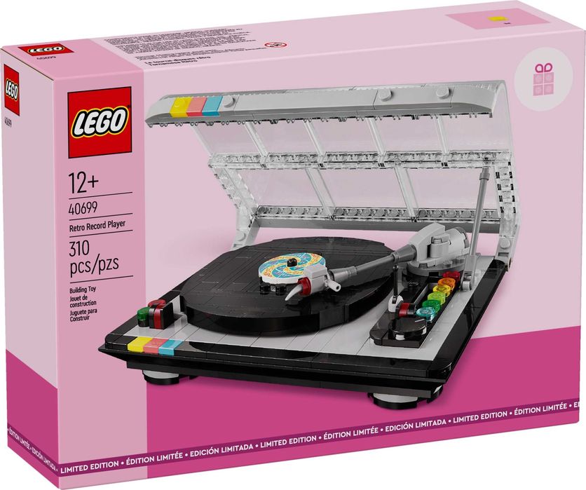 LEGO 40699 Retro Record Player -NOU- editie limitata