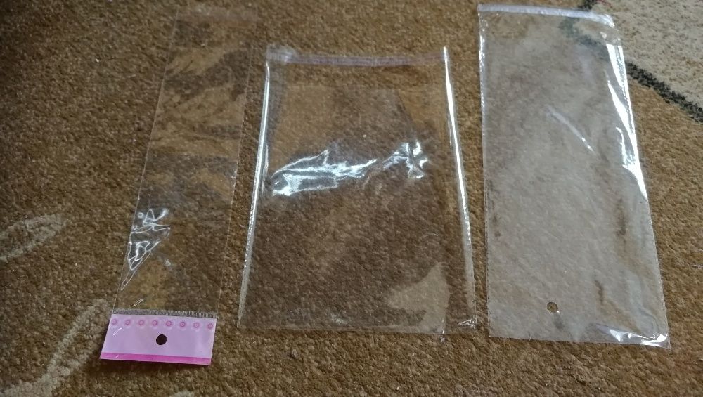 Конверты прозрачные